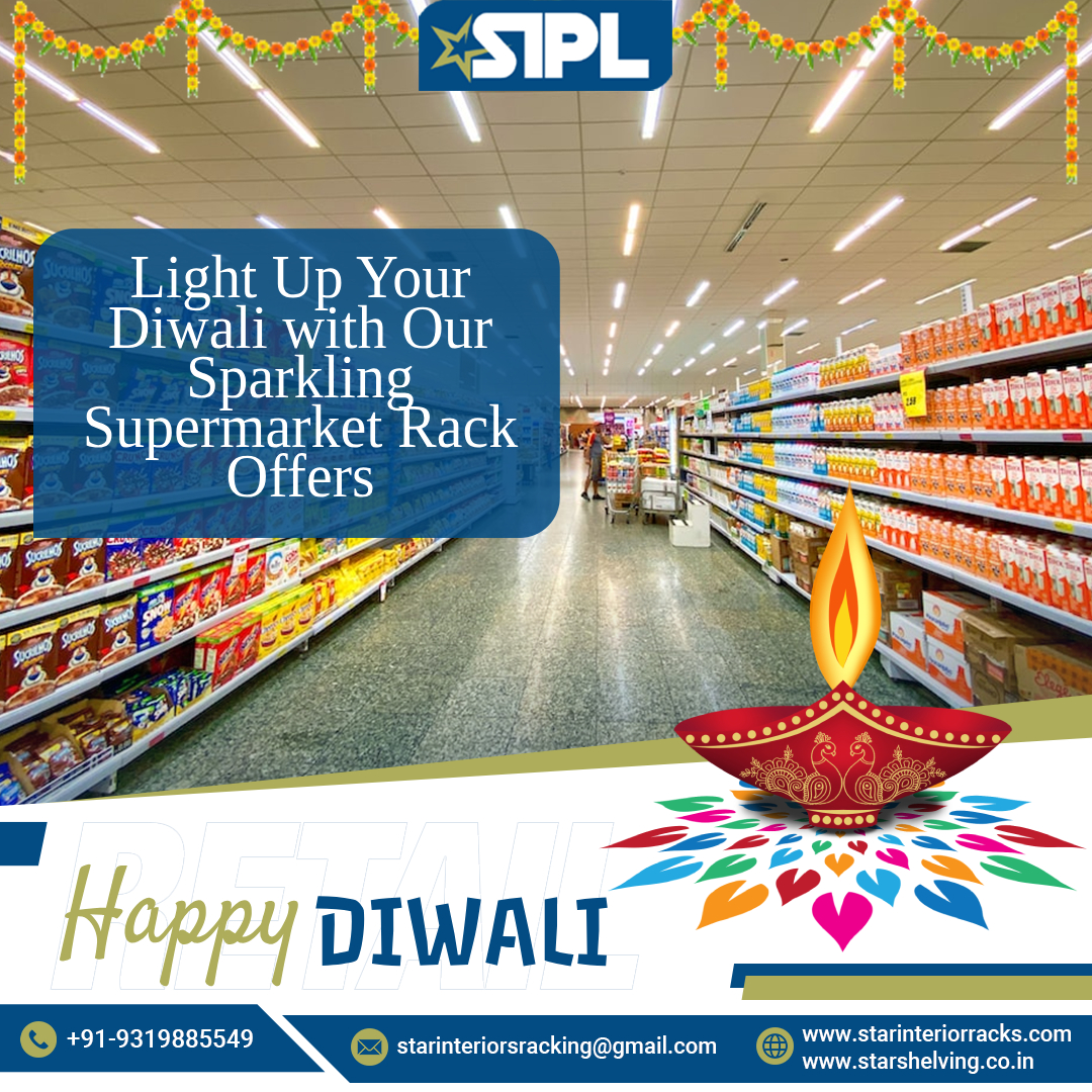 Light Up Your Diwali with Our Sparkling Supermarket Rack Offers